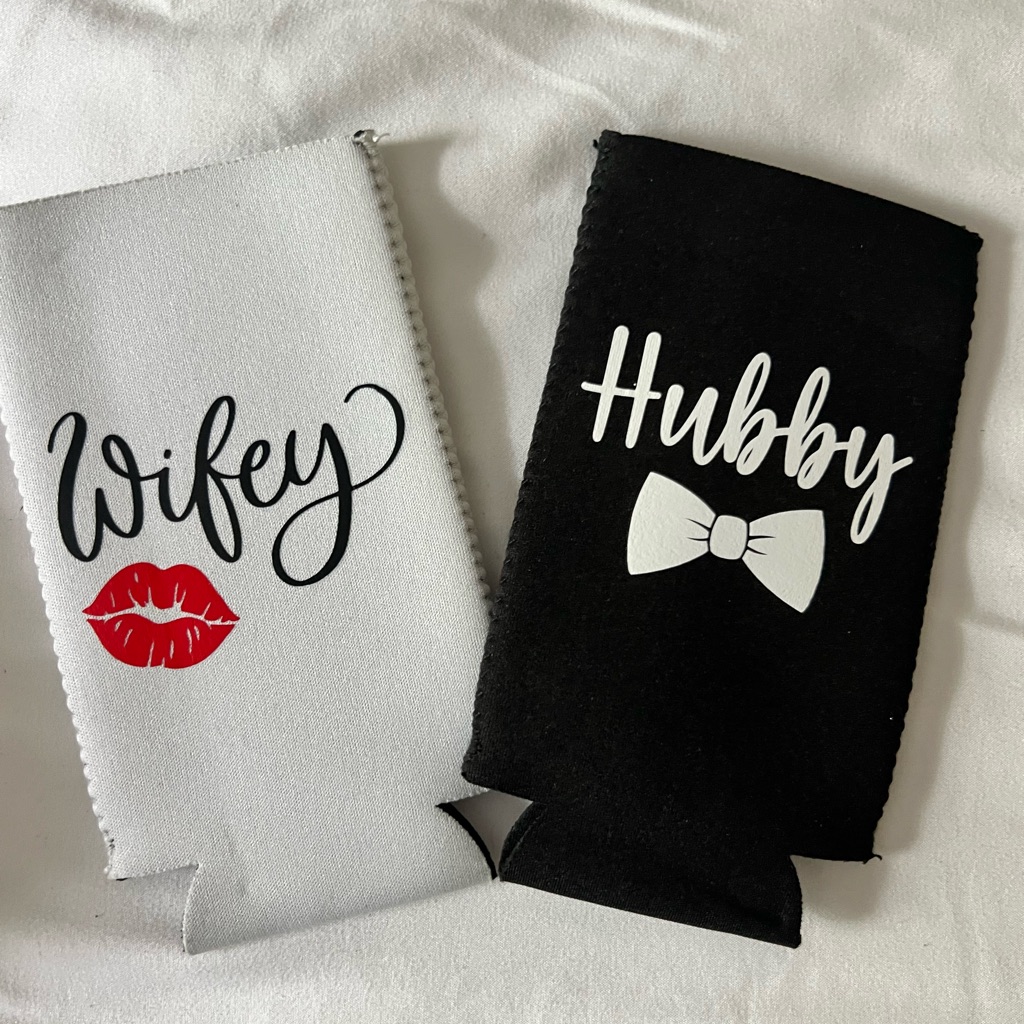 Wifey And Hubby Drink Holders